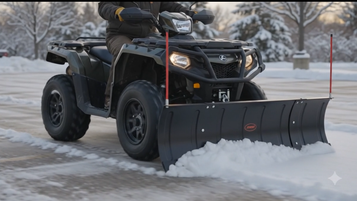 Kodiak Commercial 72" Heavy-Duty Adjustable Snow Plow Blade Kit for UTV & ATV