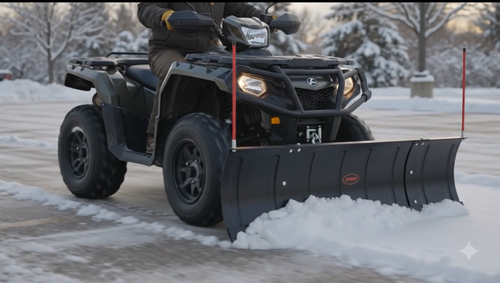 Kodiak Commercial 72" Heavy-Duty Adjustable Snow Plow Blade Kit for UTV & ATV