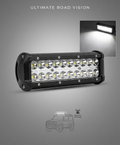 KODIAK 7" ULTRA-BRIGHT DUAL-ROW OFF-ROAD LED LIGHT BAR (120W SPOT & FLOOD)